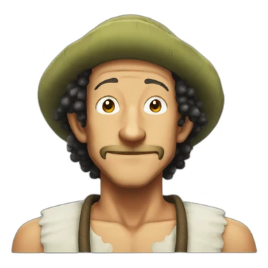 Usopp tall nose sticker
