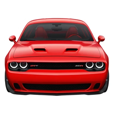 dodge challenger srt hellcat demon logo sticker