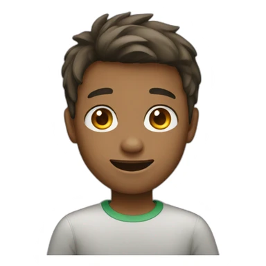 Boy using WhatsApp profile picture  sticker