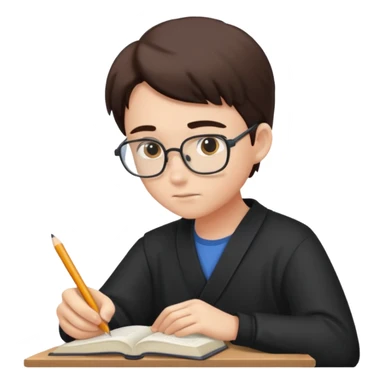 persona est6udiando sticker