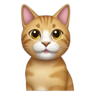 cat draw your nails sticker