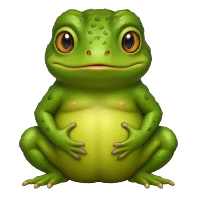 Make a avocado toad  put the pit in the torso sticker