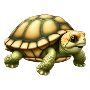 Tortue-champignons sticker