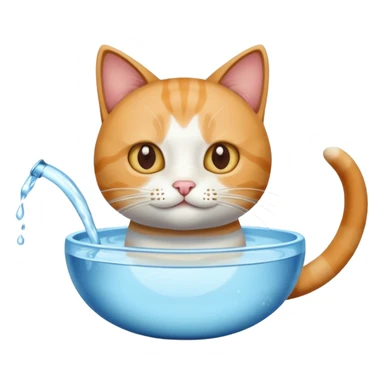 Cat Nutrition and Water Management sticker