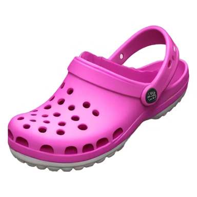 crocs-pink sticker