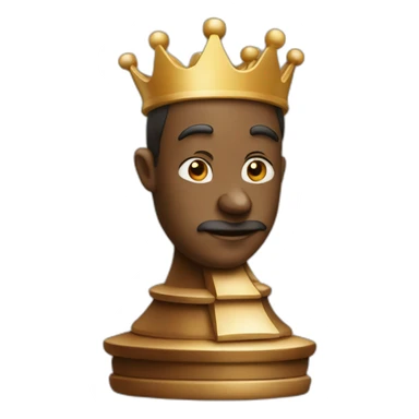 chess figure king sticker