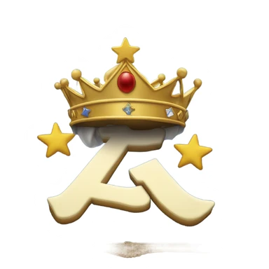 The Letters “J.D.M” with a crown and shooting star sticker