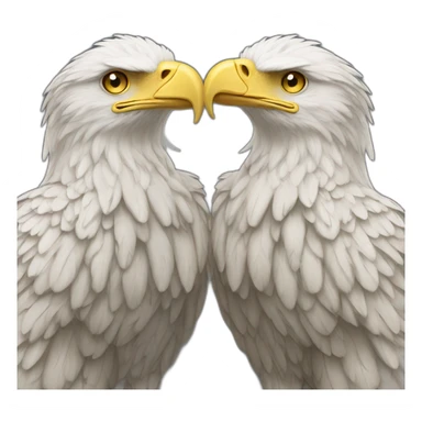 two-headed eagle sticker