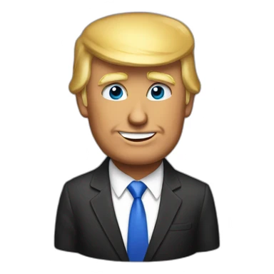 Donal trump sticker