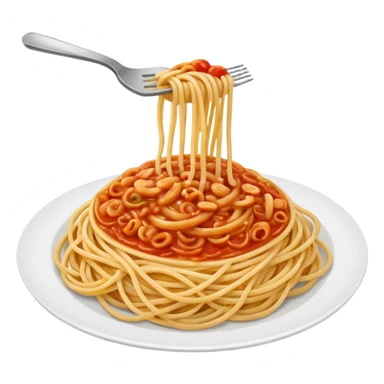 Spaghetti sticker