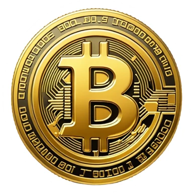 show me bitcoin symbol sticker