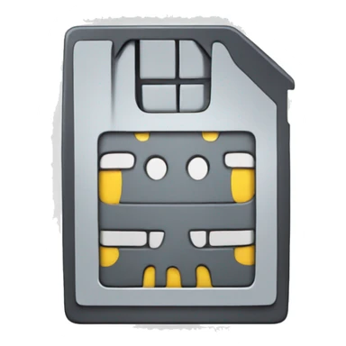 mobile sim card sticker