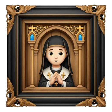 catholic confessional sticker