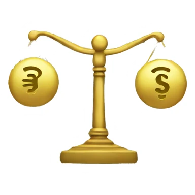 libra with money on both sides sticker