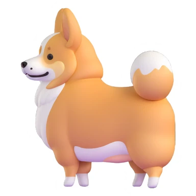 corgi butt sticker