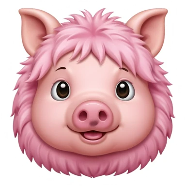 Pig cute sticker