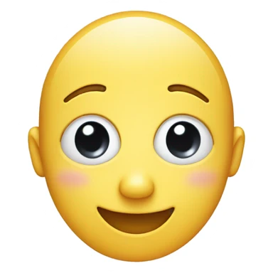 Smiling face with one tear drop sticker