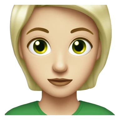 Me with green eyes fair skin and glass of wine sticker