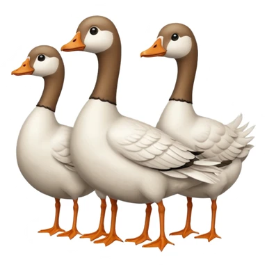 Mix these 🪿👨‍🦽 without the man sticker