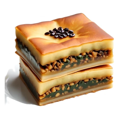 martabak manis-cinematic-realistic-martabak manis-dish-emoji,-depicted-as-a-single,-square-slice-of-sweet,-thick-martabak manis-with-a-rich,-indulgent-filling,-rendered-with-detailed-textures-and-vibrant,-appetizing-lighting sticker