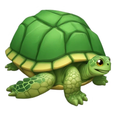 Chat sur tortue sticker