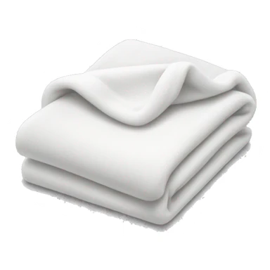 White blanket sticker