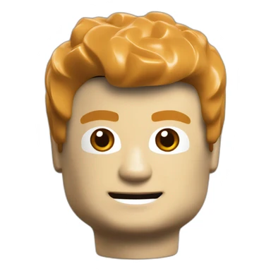 lego brick 2x4 3D sticker