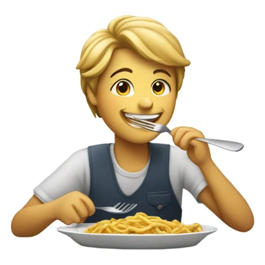 Some one eat  sticker