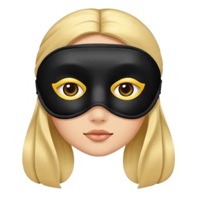  sleep mask emoji sticker