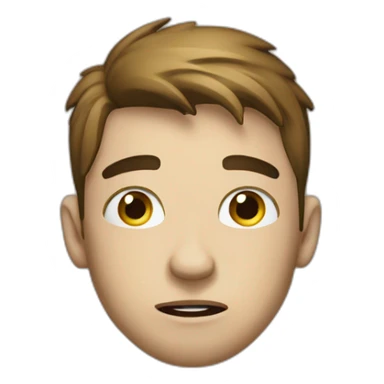 Desperate studing sticker