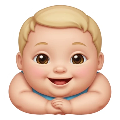 a full view of an Baby sticker