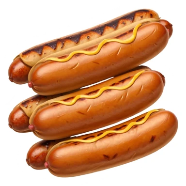 shorter romanian sausages with mustard sticker