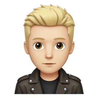 The character "Spike" from buffy the vampire slayer sticker