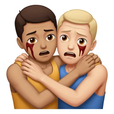 strangling someone  sticker