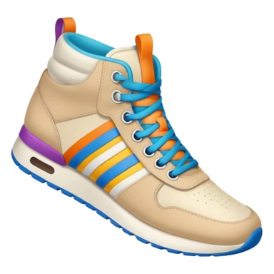a foot with shoes sticker
