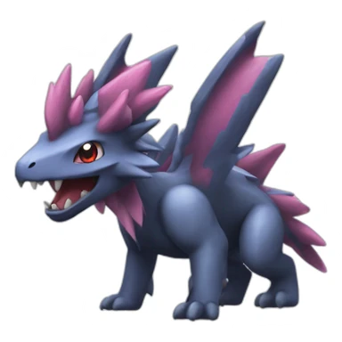 Hydreigon the Pokémon sticker