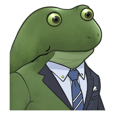 bufo hates office sticker