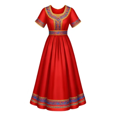 armenian taraz dress sticker