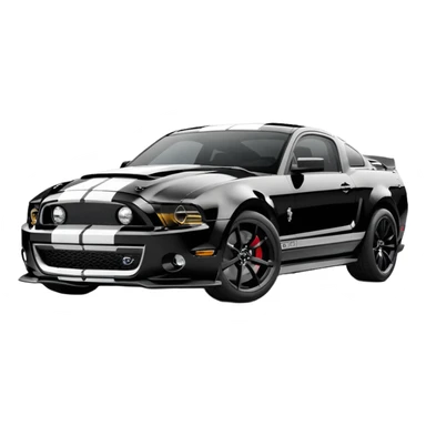 Ford Mustang Shelby GT500 perfect view sticker