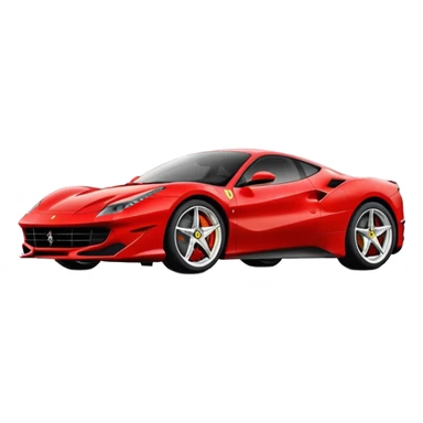 Ferrari in Dubai  sticker