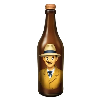 1942 Don hulio bottle sticker