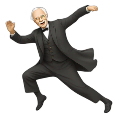 carl jung dance sticker