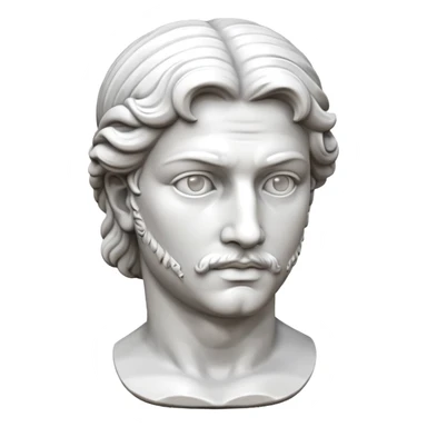 Renaissnace David full sculpture sticker