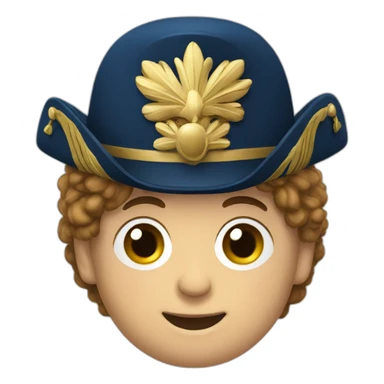 Napoleon-with-party-hat sticker