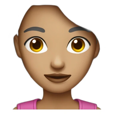 Purses under the eyes sticker