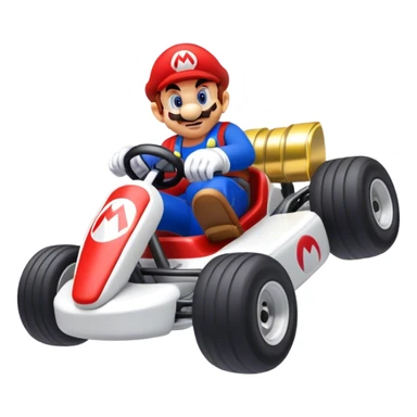 Mario Kart sticker