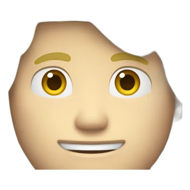 Blonde hair guy from nintendo swtich sticker