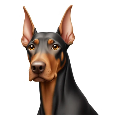 doberman albinos  sticker