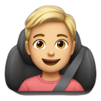 3 year old  in the passenger seat sticker