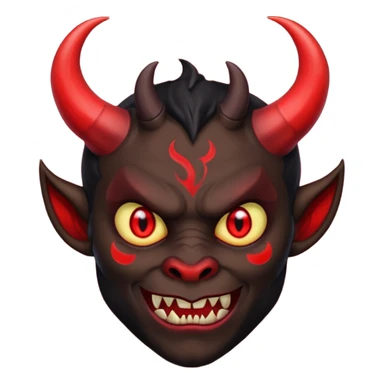 black devil sticker